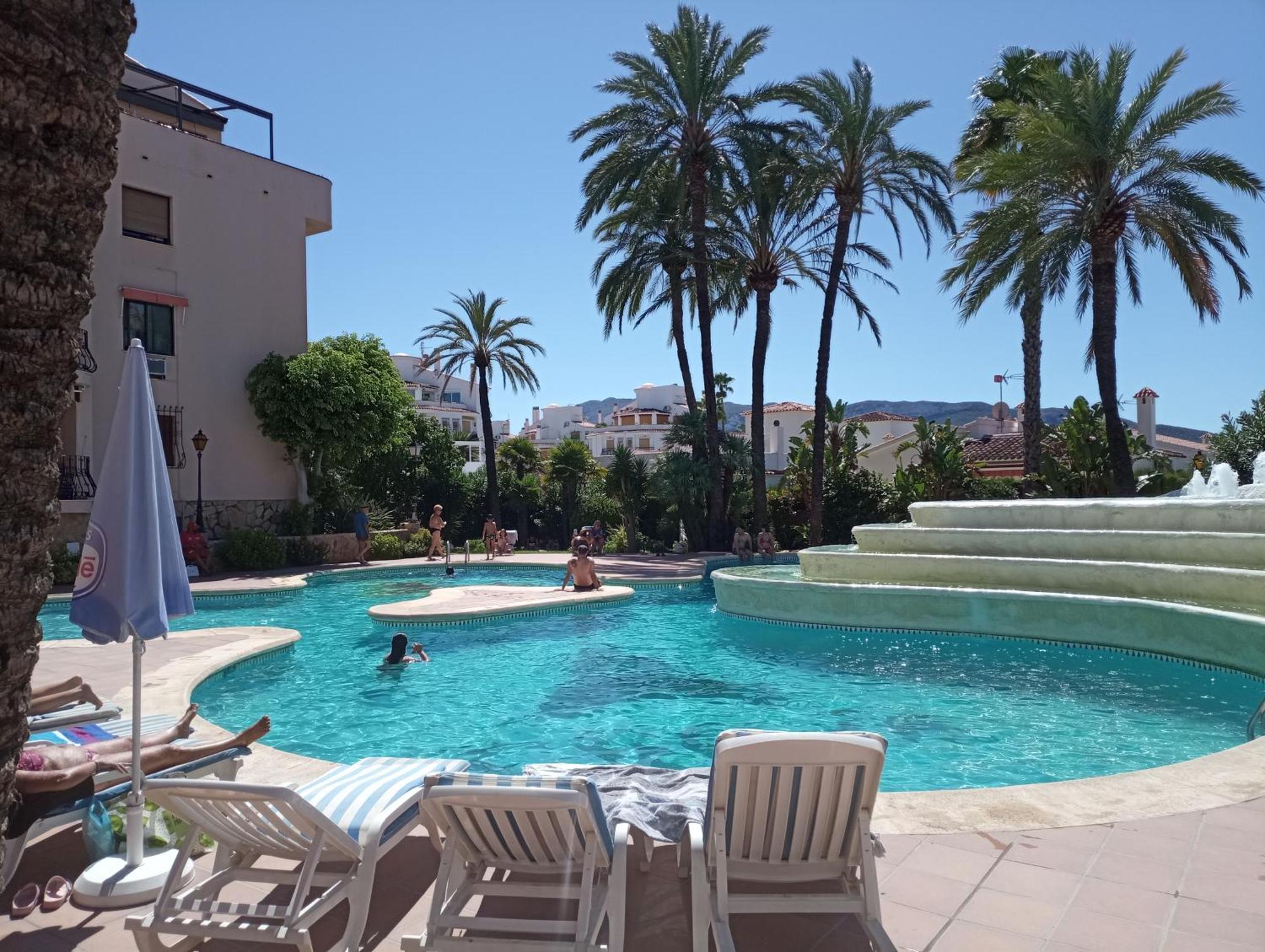 Apartamento Parchis Con Piscina Denia Exteriör bild